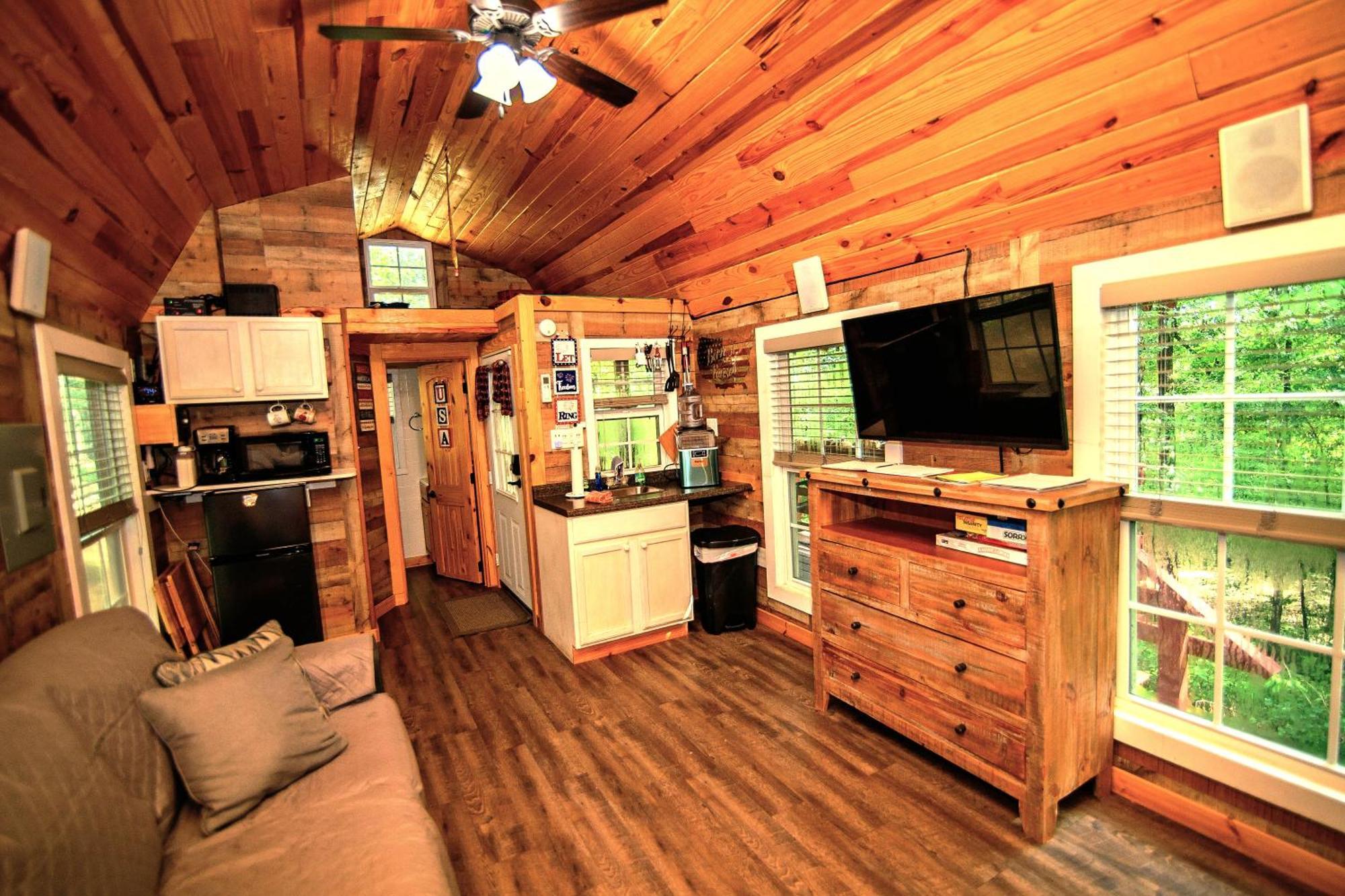 The Americana - Parker Creek Bend Cabins Murfreesboro Luaran gambar