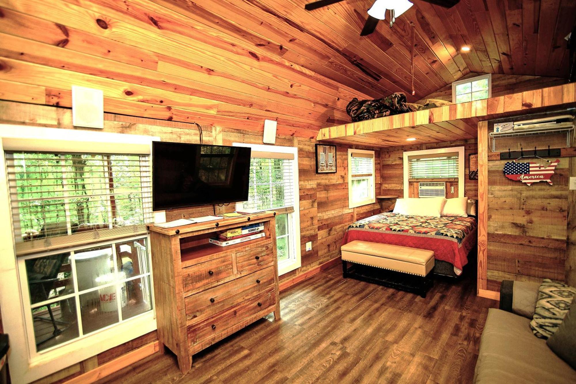 The Americana - Parker Creek Bend Cabins Murfreesboro Luaran gambar