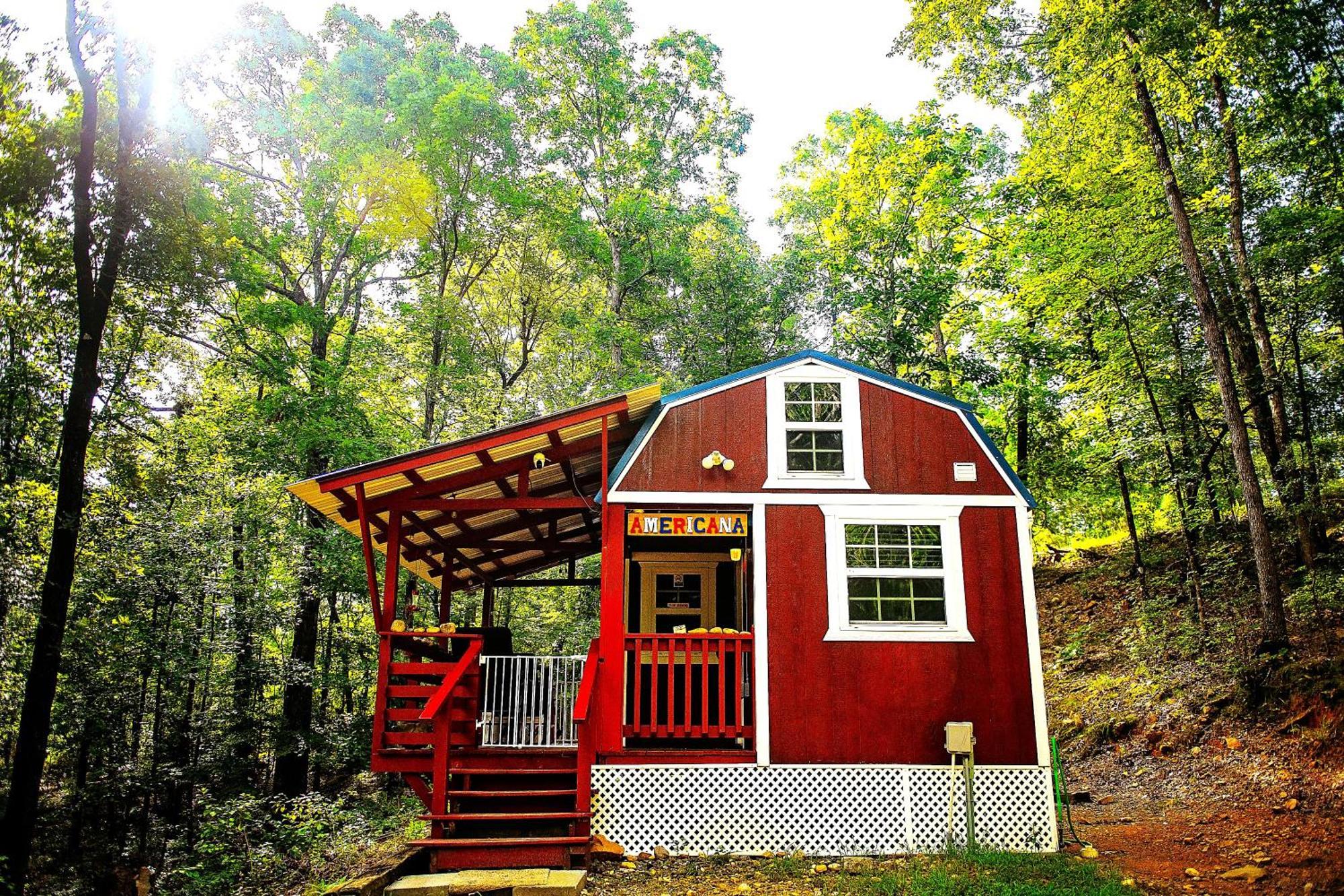 The Americana - Parker Creek Bend Cabins Murfreesboro Luaran gambar