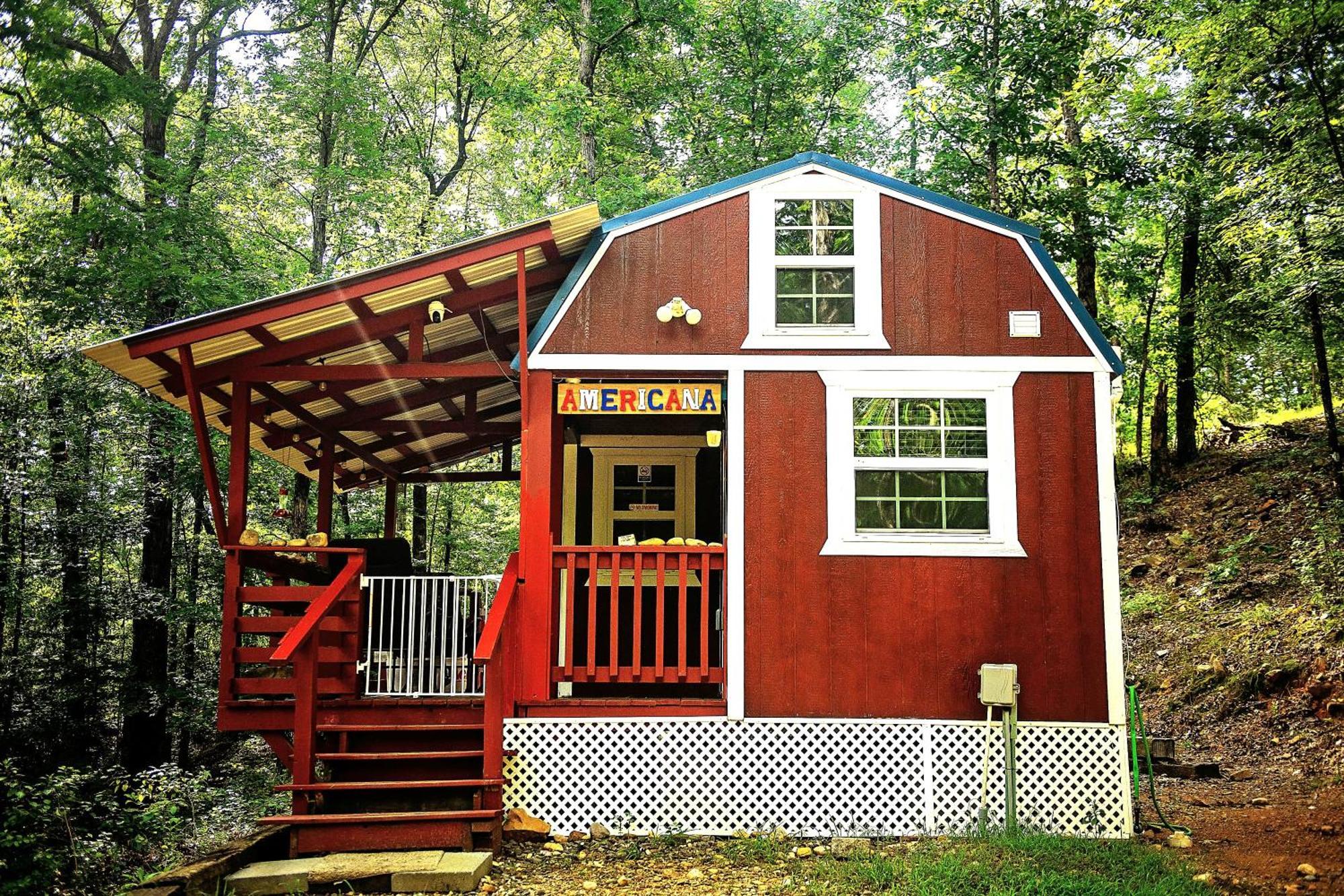 The Americana - Parker Creek Bend Cabins Murfreesboro Luaran gambar