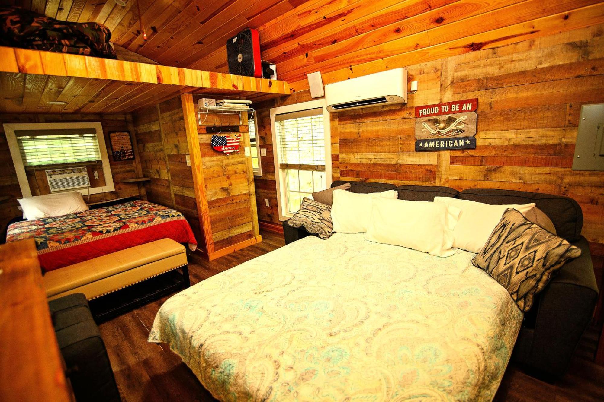 The Americana - Parker Creek Bend Cabins Murfreesboro Luaran gambar