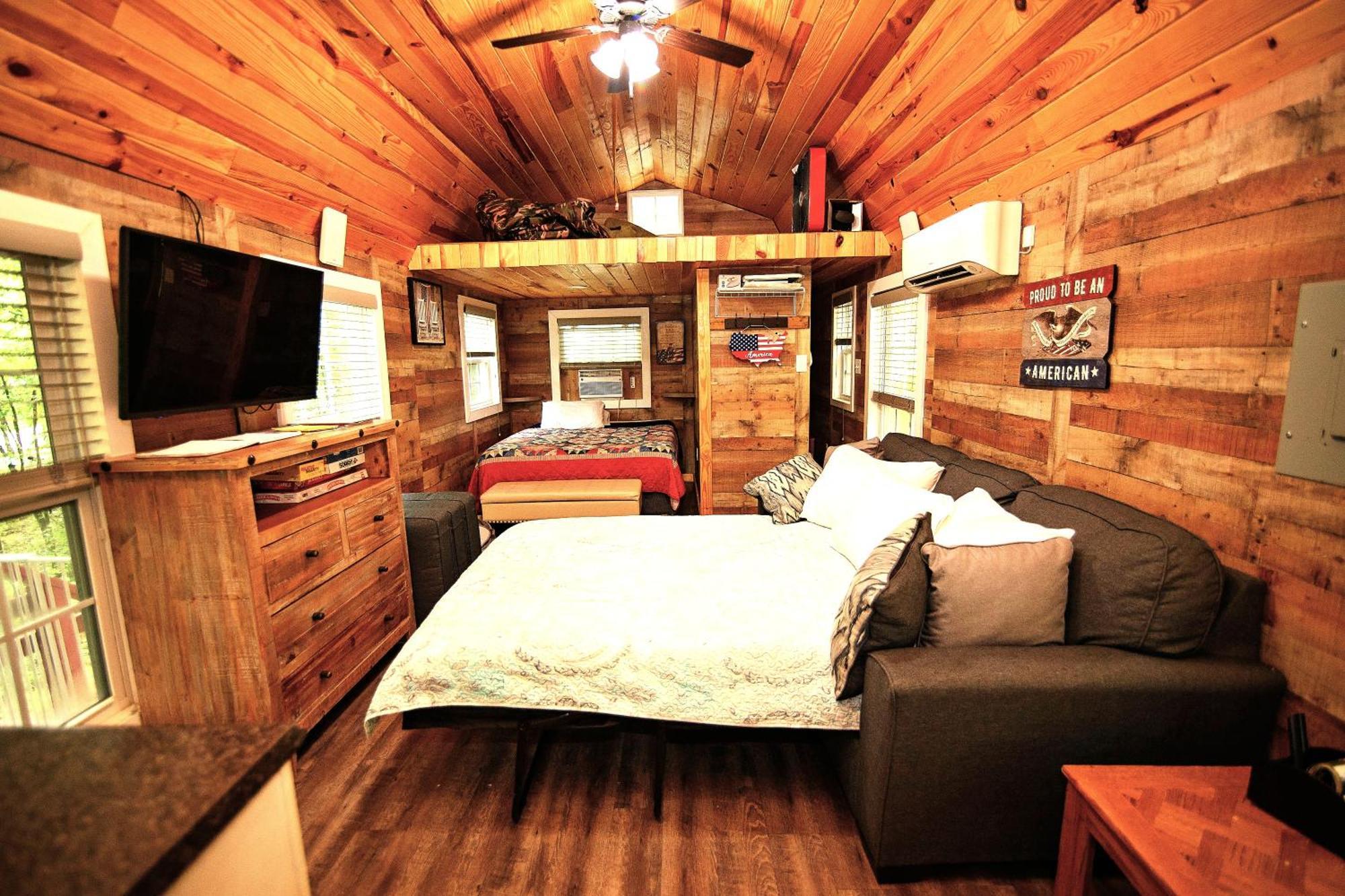 The Americana - Parker Creek Bend Cabins Murfreesboro Luaran gambar