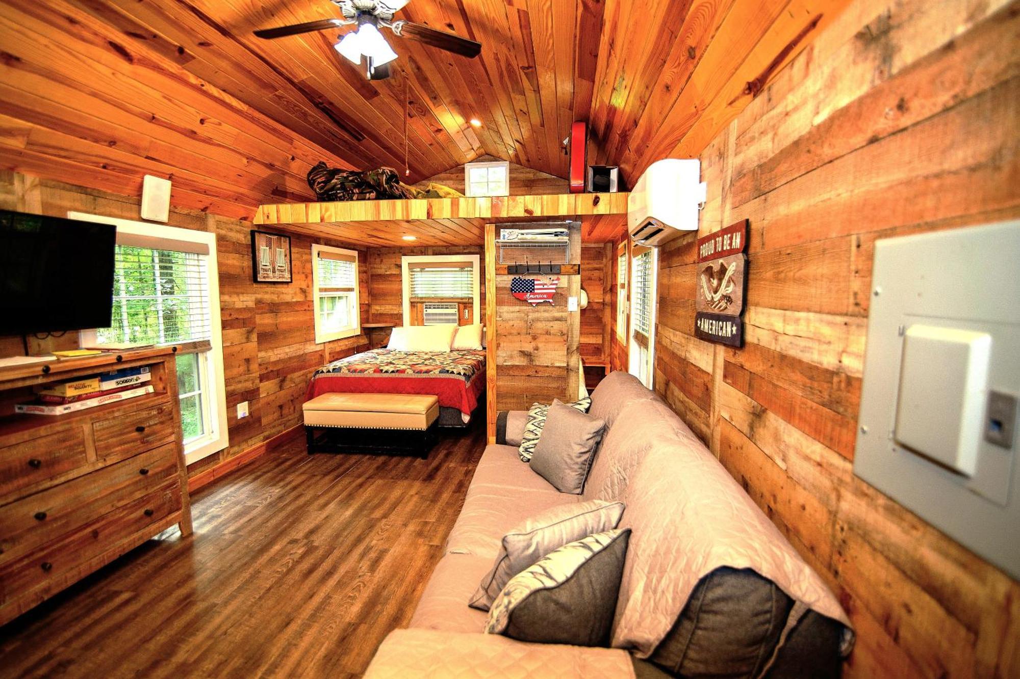 The Americana - Parker Creek Bend Cabins Murfreesboro Luaran gambar
