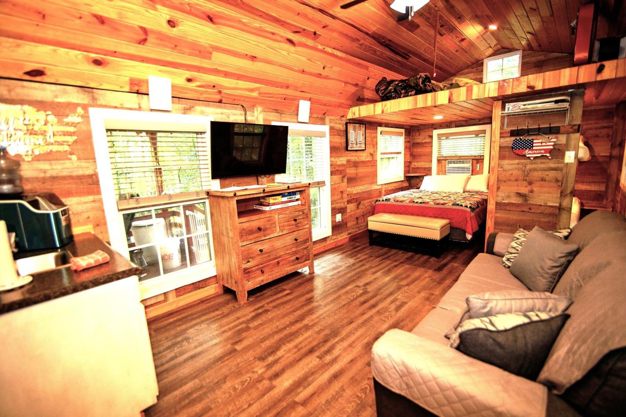 The Americana - Parker Creek Bend Cabins Murfreesboro Luaran gambar